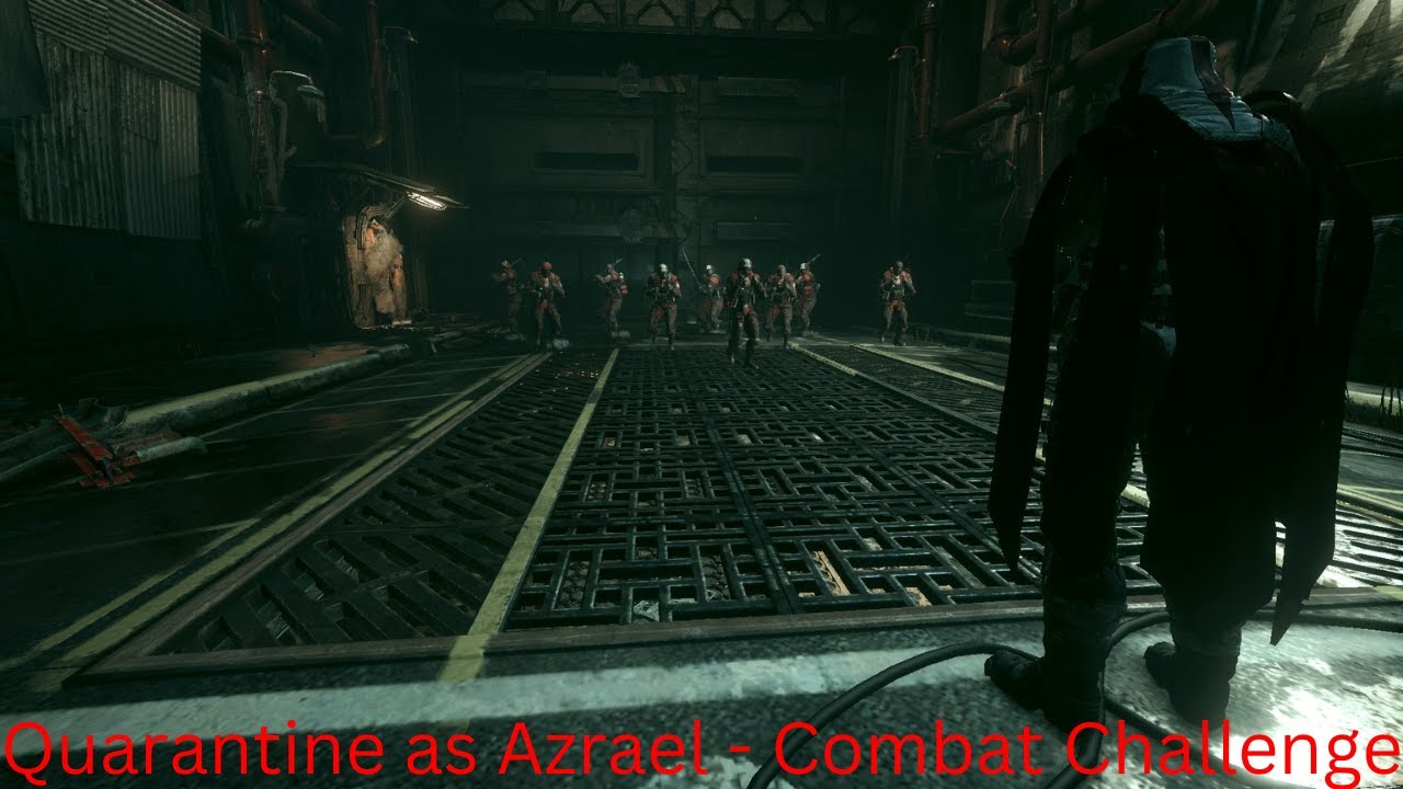 Batman Arkham Knight Quarantine as Azrael