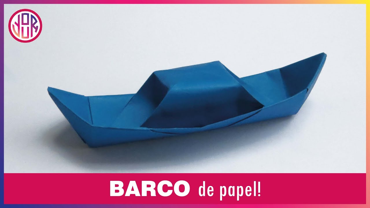 CÓMO HACER UN BARCO DE PAPEL ⛴ Tutorial Origami [Paso a paso]