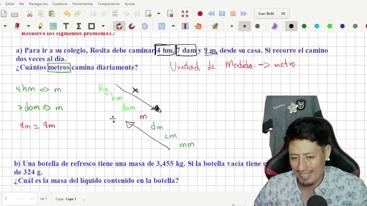 Conversión de  Medidas | 7mo EGB