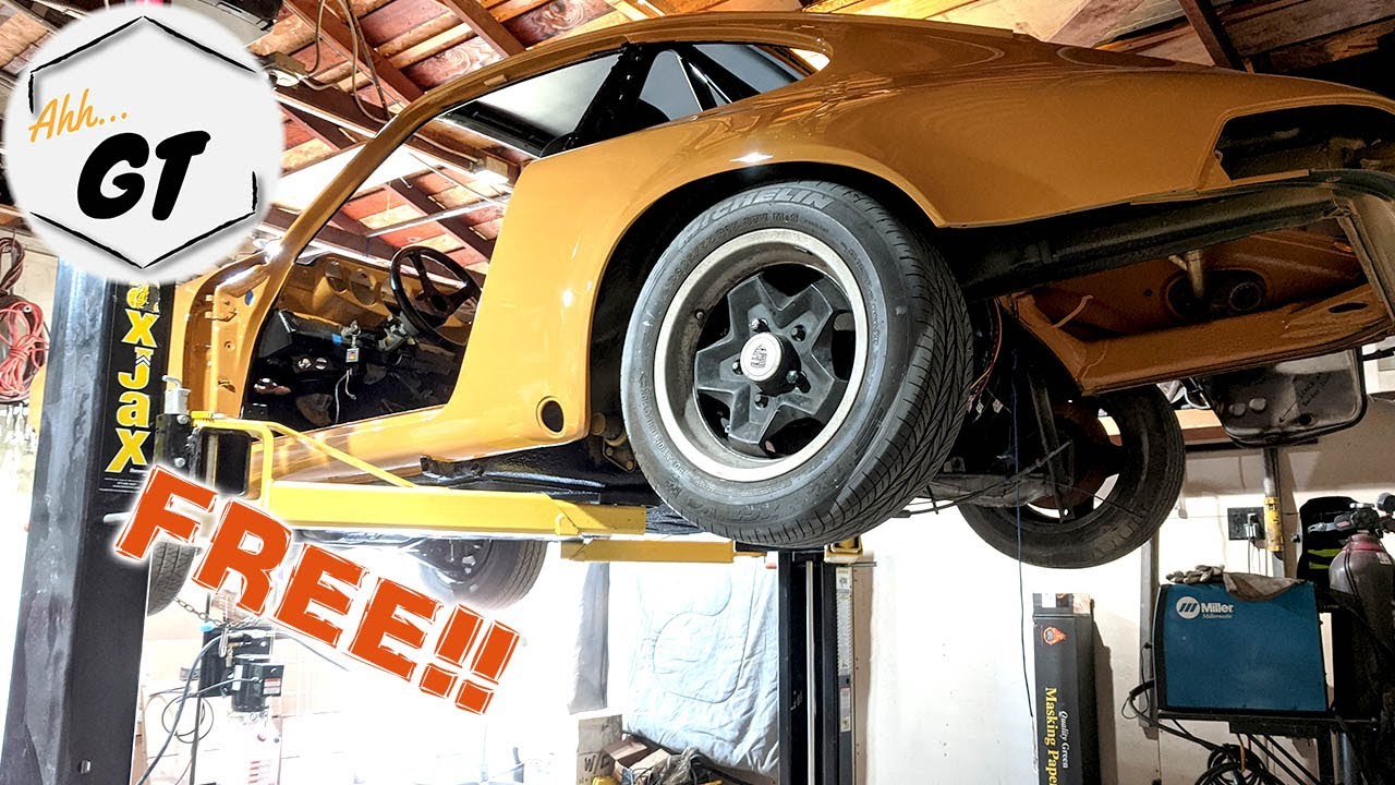 I got a LIFT!!! For FREE!!! Max Jax Install For My Air-Cooled 911 Porsche Project