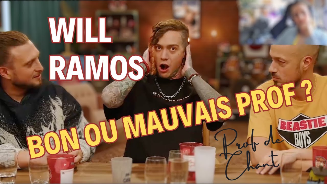 Une prof de chant saturé réagit à #mcflyetcarlito  avec Will Ramos (Extrait Live Twitch).