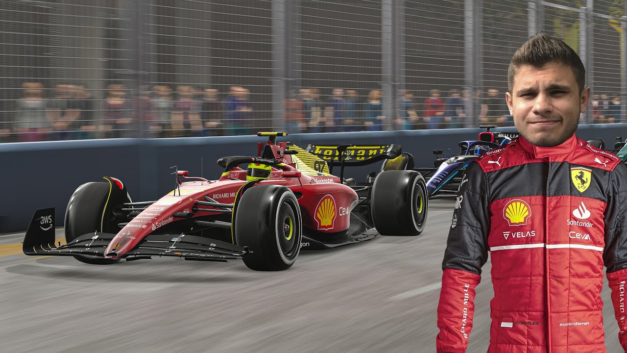 Az a MOCSKOS FAL...😥 - F1 22 x Leo Crowe