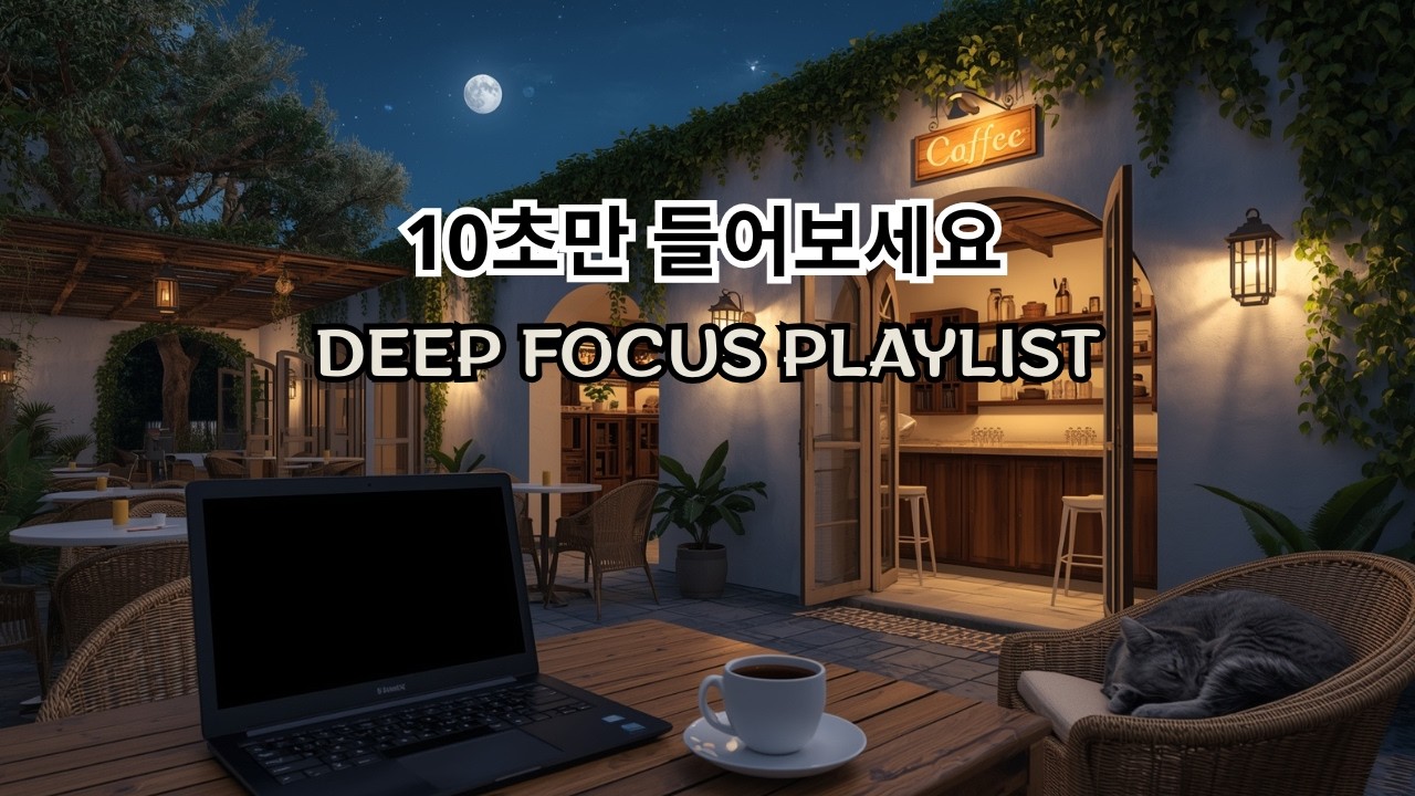 밤샘 작업 인디 음악 | 차분한 집중 플레이리스트 🌙 고양이와 함께하는 따뜻한 겨울밤