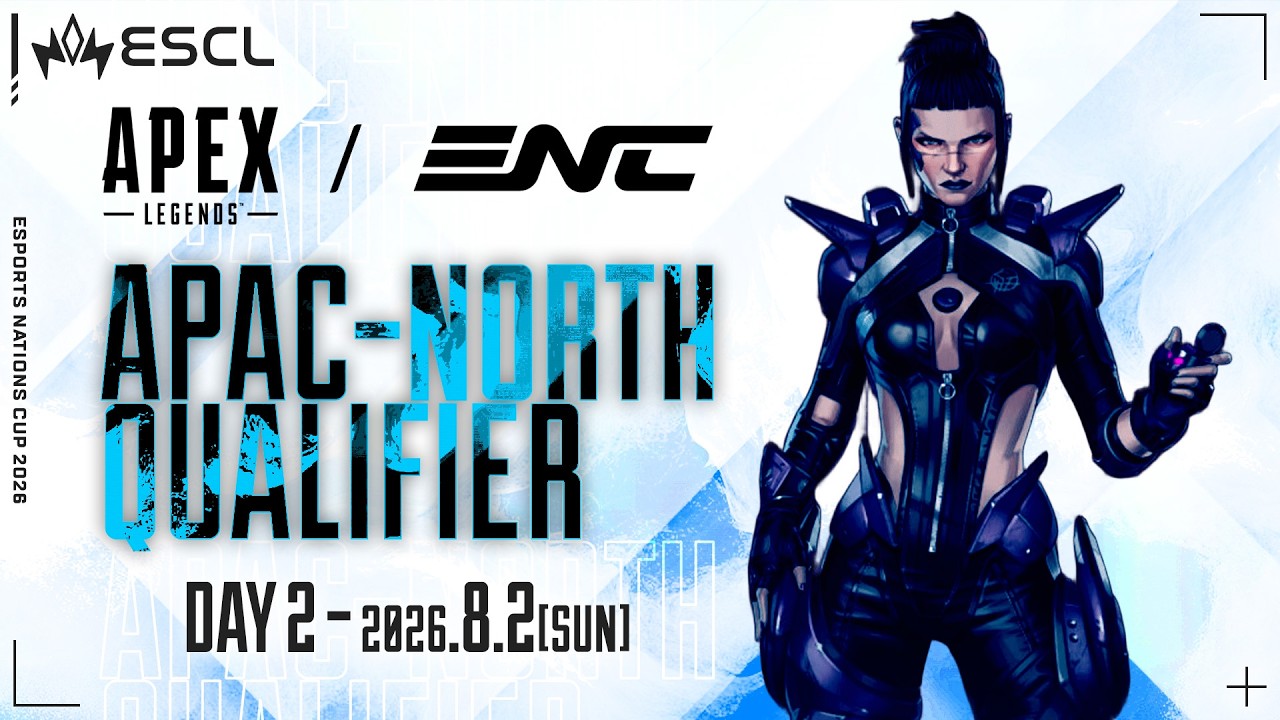 【準決勝 Group 2】Esports Nations Cup 2026 | APAC-North Qualifier Day 2 | Apex Legends