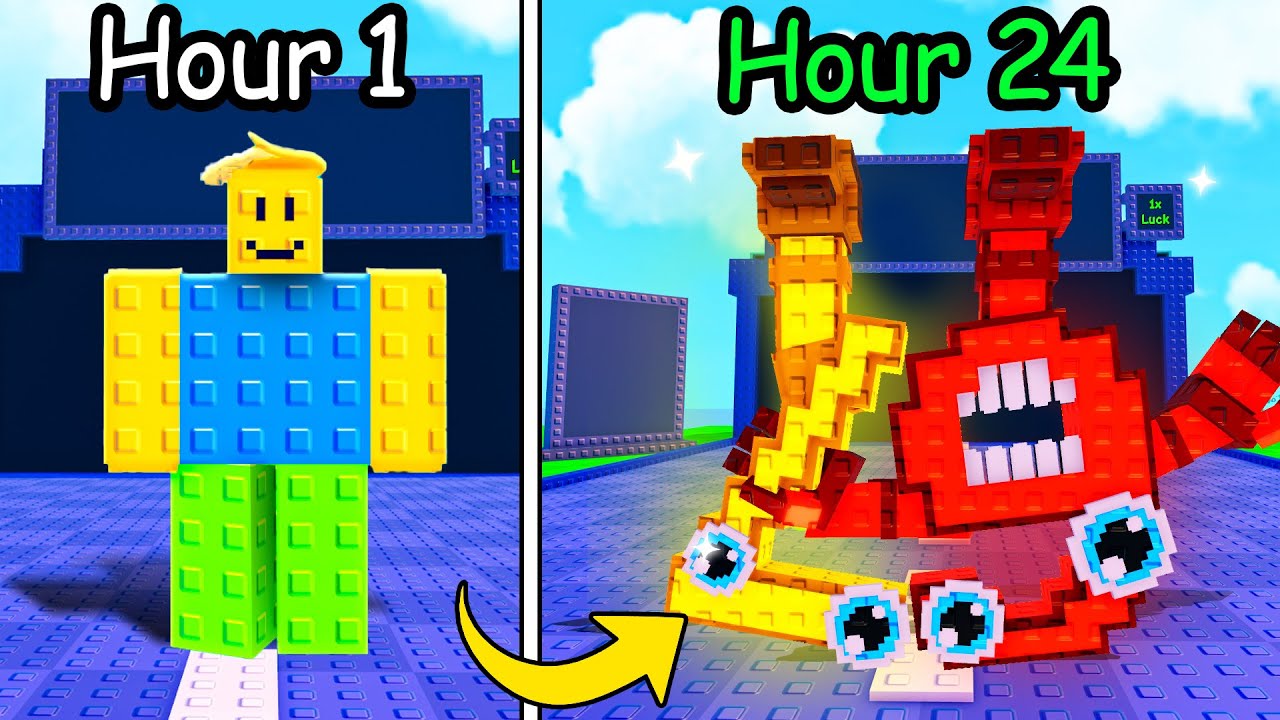 I Spent 24 HOURS on Plants VS Brainrots!