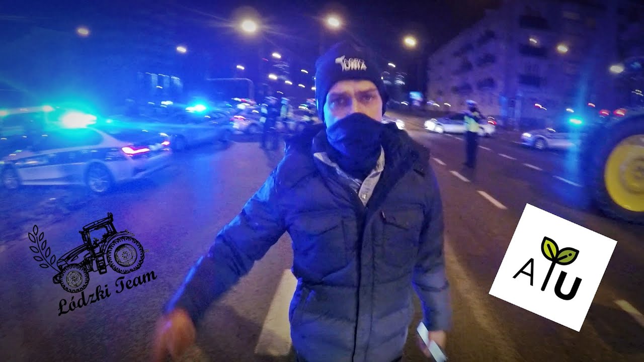 WJAZD TRAKTORAMI DO WARSZAWY !! || AGROunia || Łódzki Team || 05.12.2020