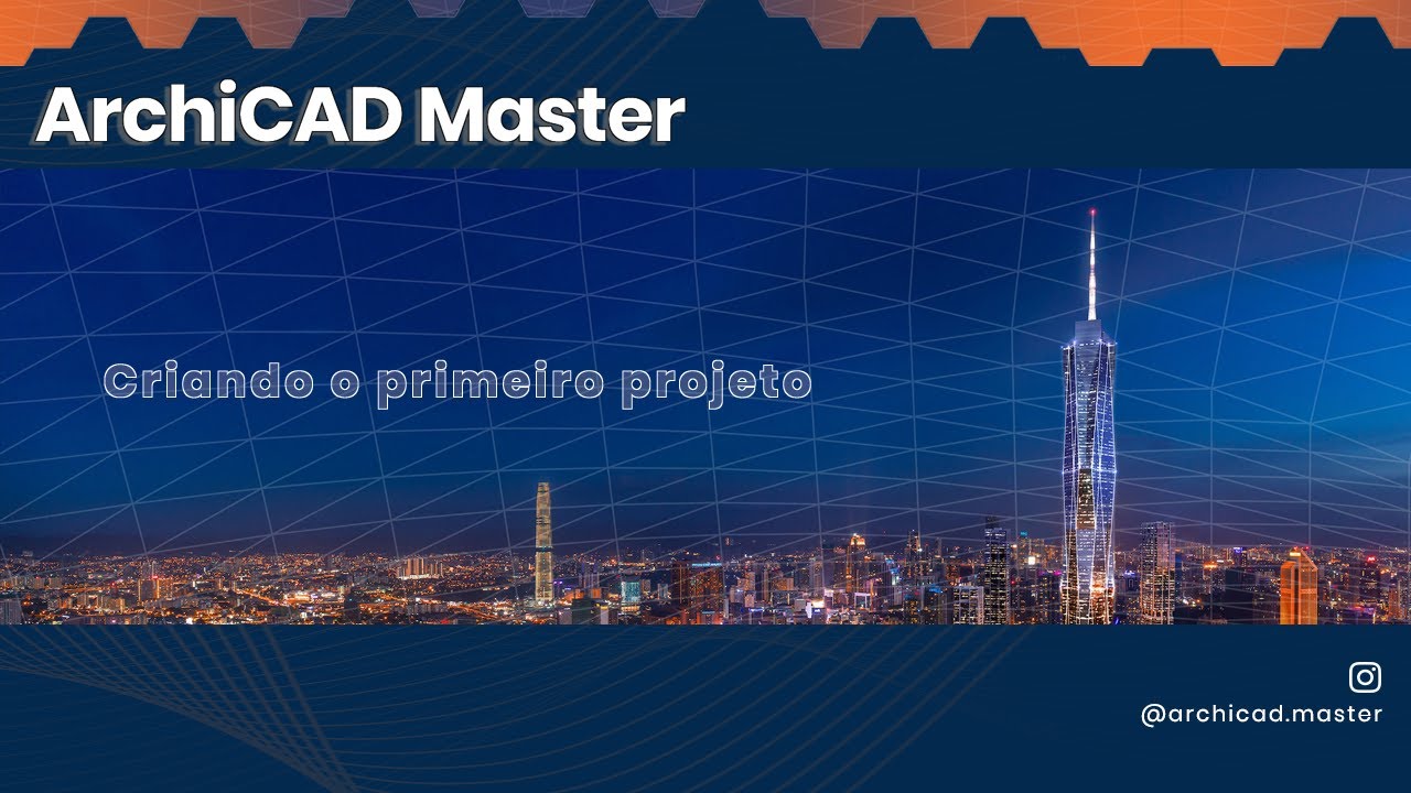 Criando primeiro projeto no ArchiCAD - Criando as paredes...!!!