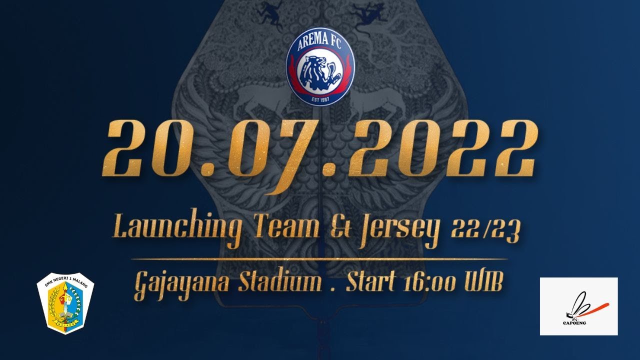 Launching Tim, Jersey dan Bus Arema FC 2022-2023
