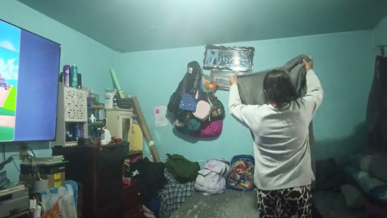 Asiendo limpieza en mi casa
