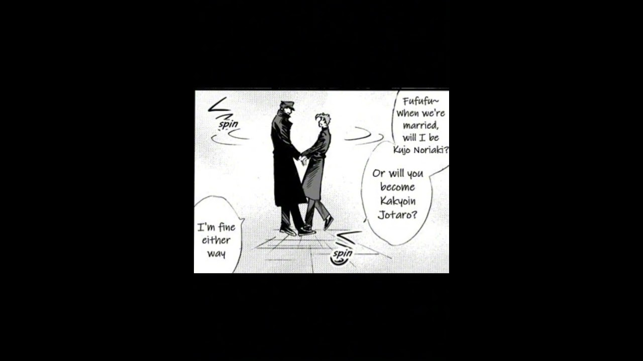 Jotaro x Kakyoin dub