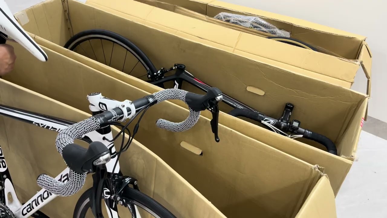 ЗАГОЛОВОК: РАСПАКОВКА НОВОГО, В СОСТОЯНИИ БОЛЕЕ 97%, ОРИГИНАЛЬНОГО ВЕЛОСИПЕДА INTERMAX - CANNONDA...