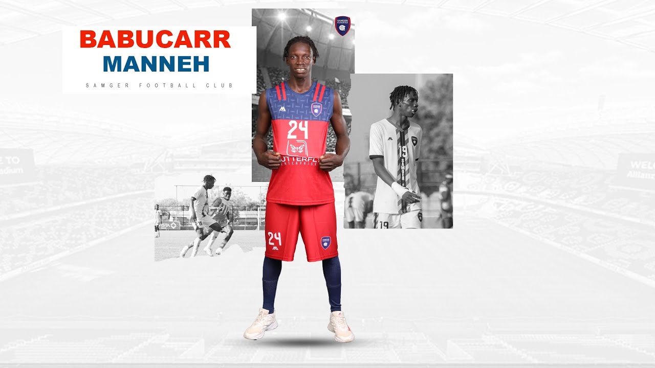 Babucarr Manneh ● Left Winger ● Samger FC ●_2024_25_Highlights