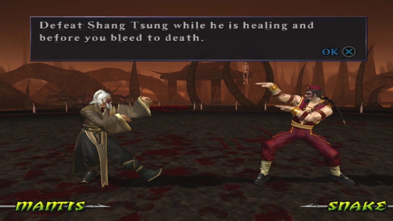 UMKD - Beating Shang Tsung Fight Challenge / Normal Difficulty 