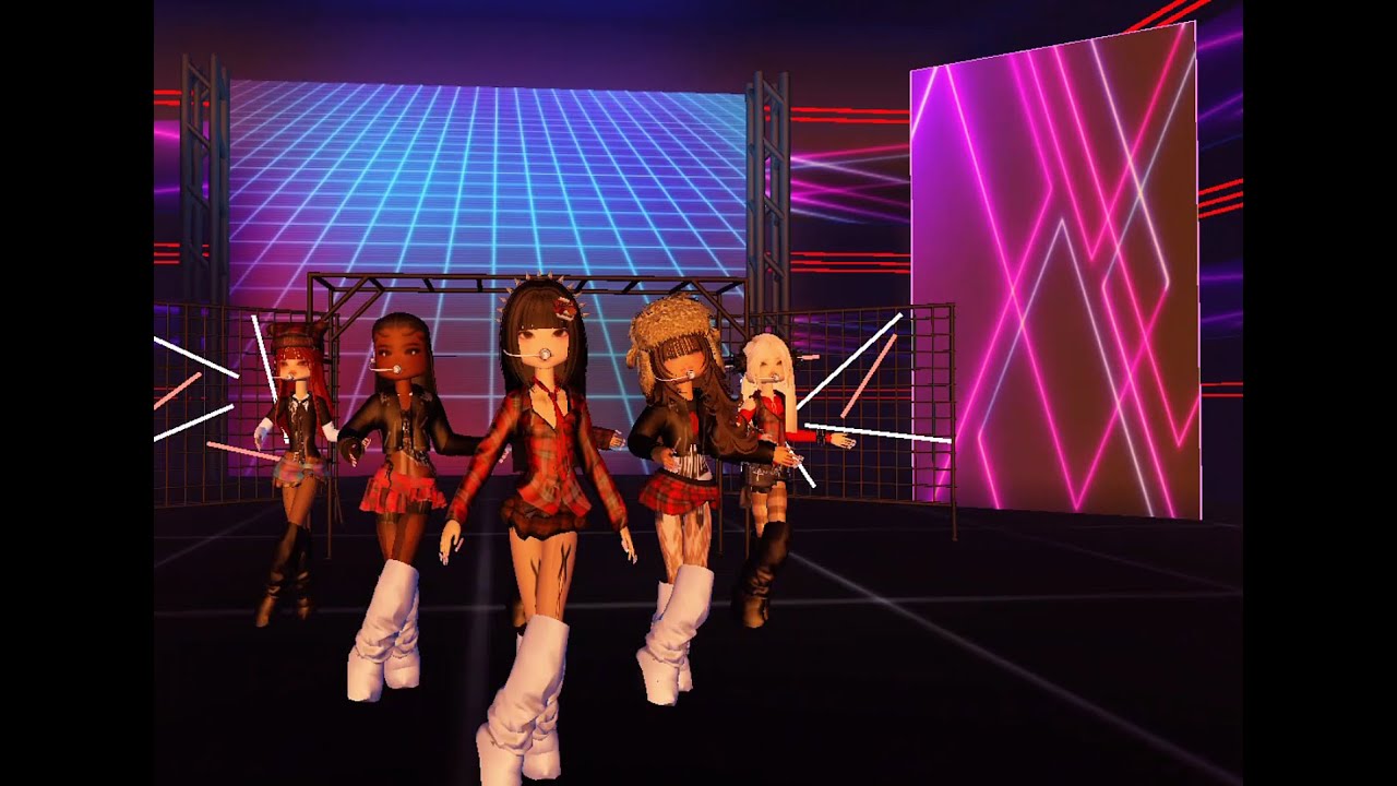 BLOSSIM(블로심) - REBEL HEART| ROBLOX DANCE LIVE PERFORMANCE |