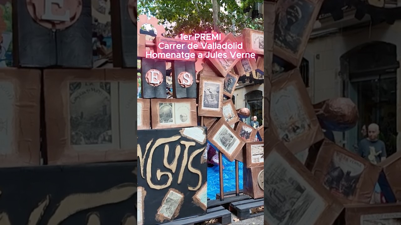 FESTES DE SANTS 2025 🏆 TOP 3 Calles Ganadoras (Calle Valladolid, Finlandia y Papin)