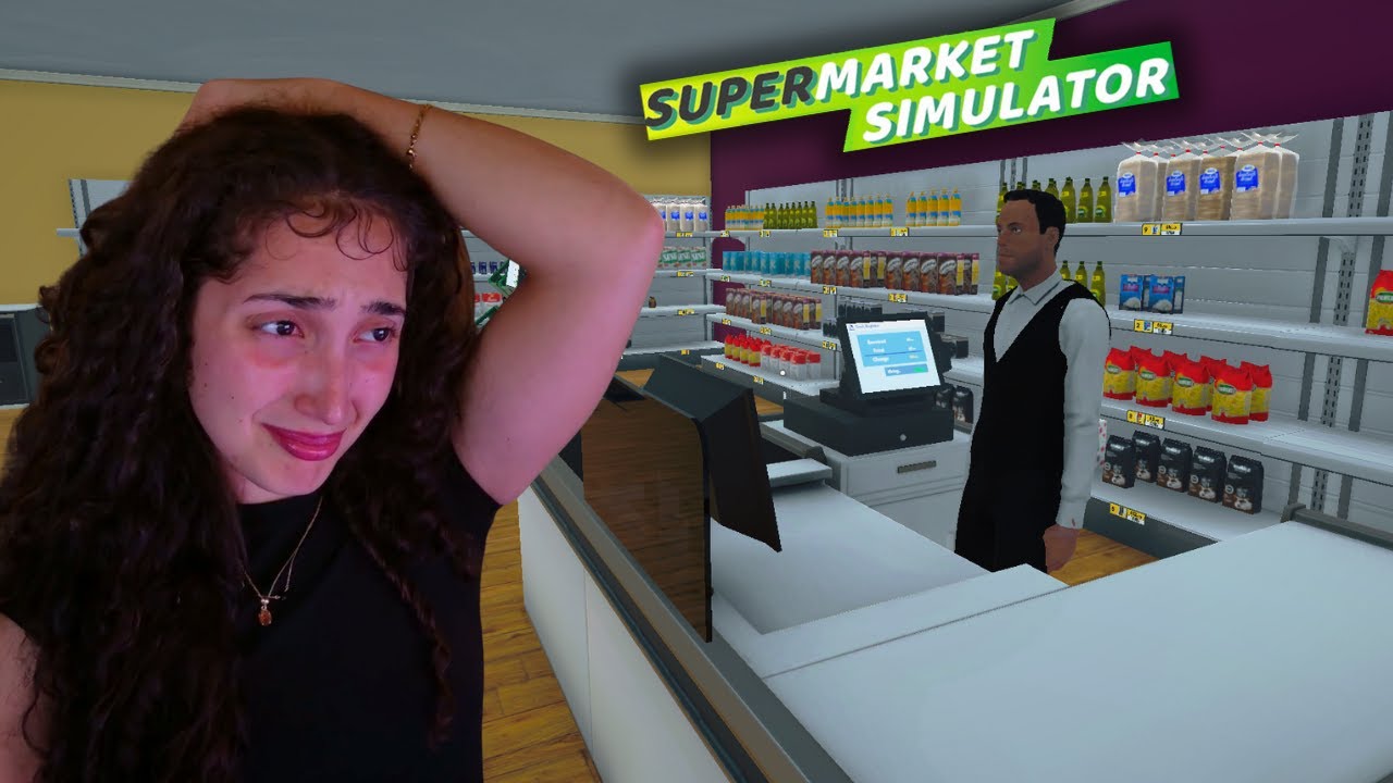 I'M STRESSED... ( Supermarket Simulator )