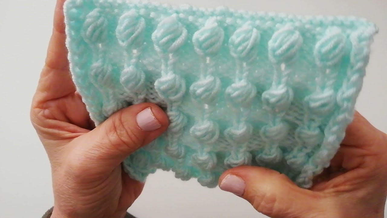 Punto Caracoles🐚con dos agujas.