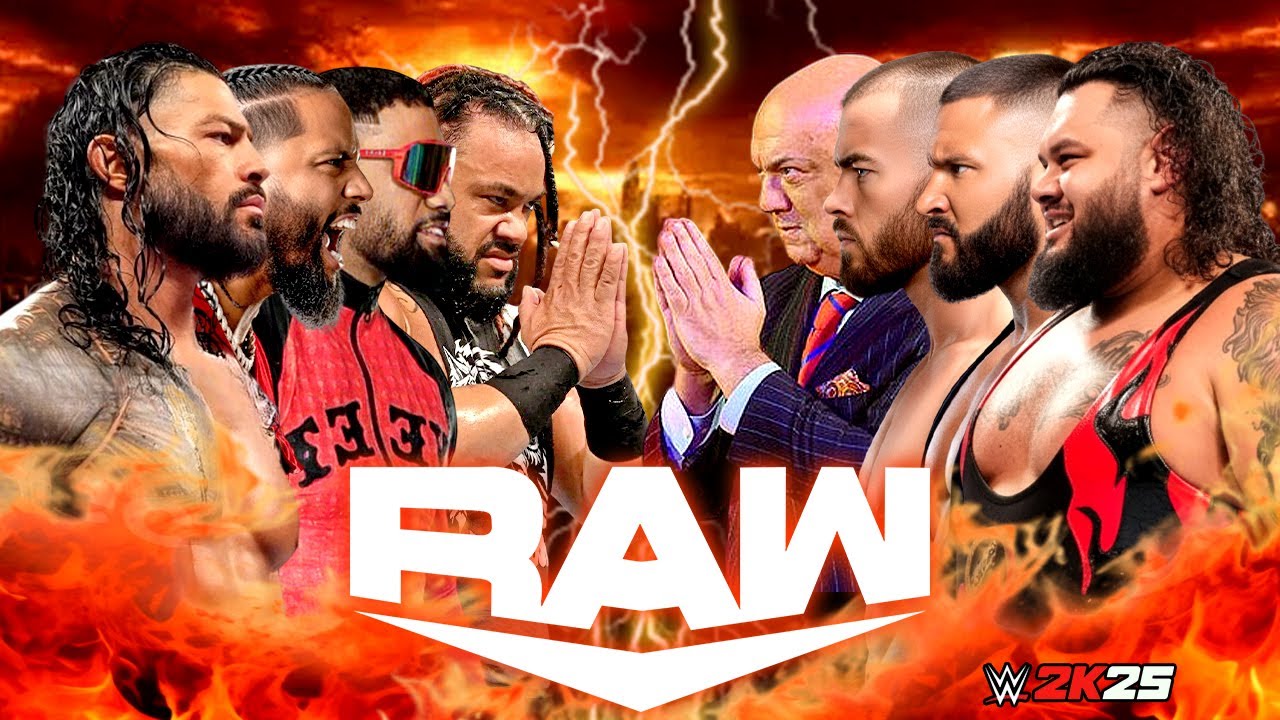 Roman Reigns (The Bloodline) vs Bron Breakker (The Vision) with Paul Heyman WWE Raw | 22/Jan/2026