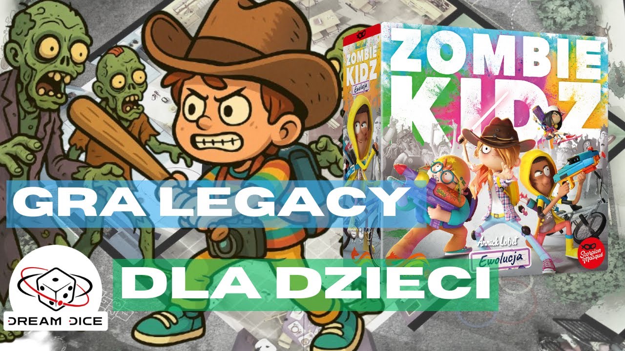 Zombie Kidz Ewolucja- gra planszowa idealna dla dzieci?