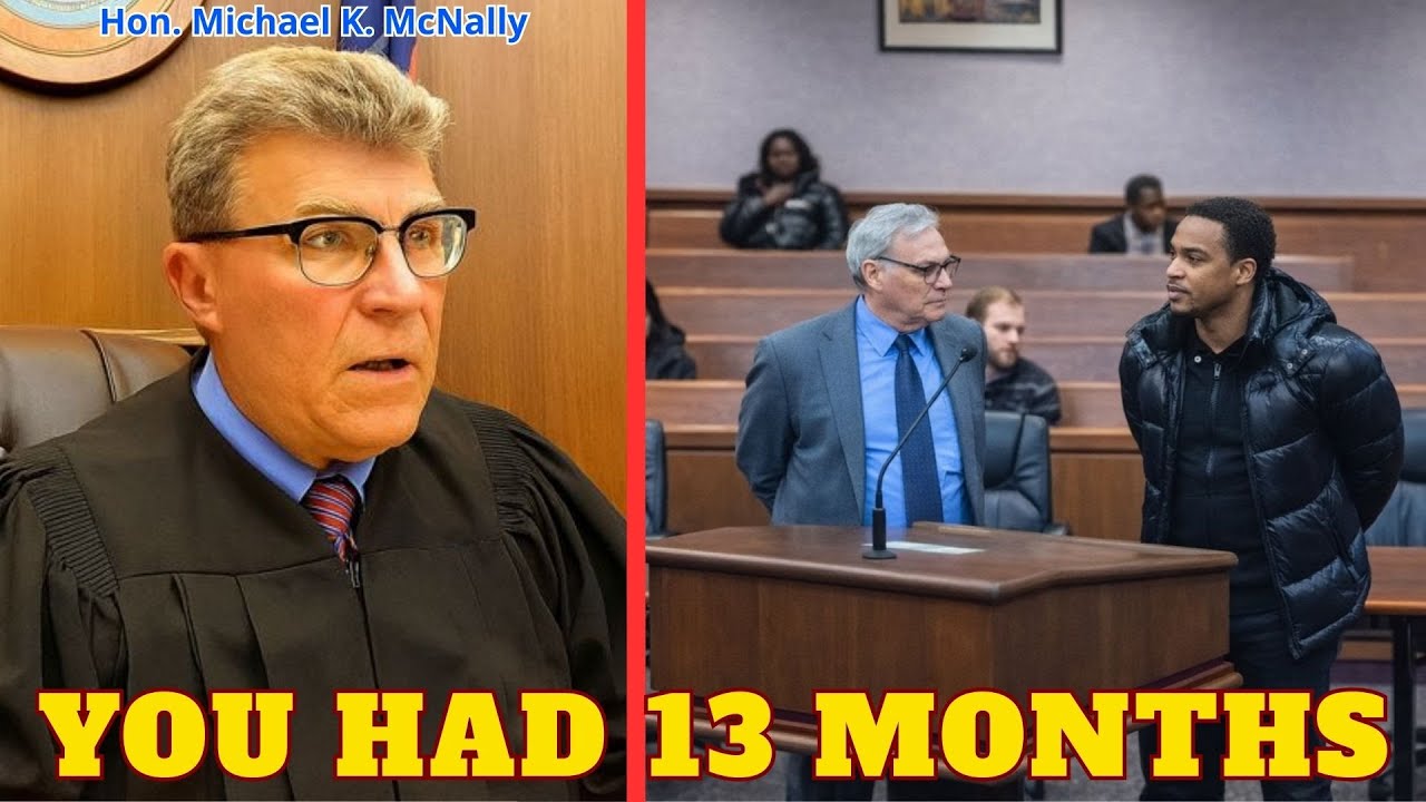 «У вас было 13 месяцев!» — судья обрушился с критикой на нарушителя условий испытательного срока ...