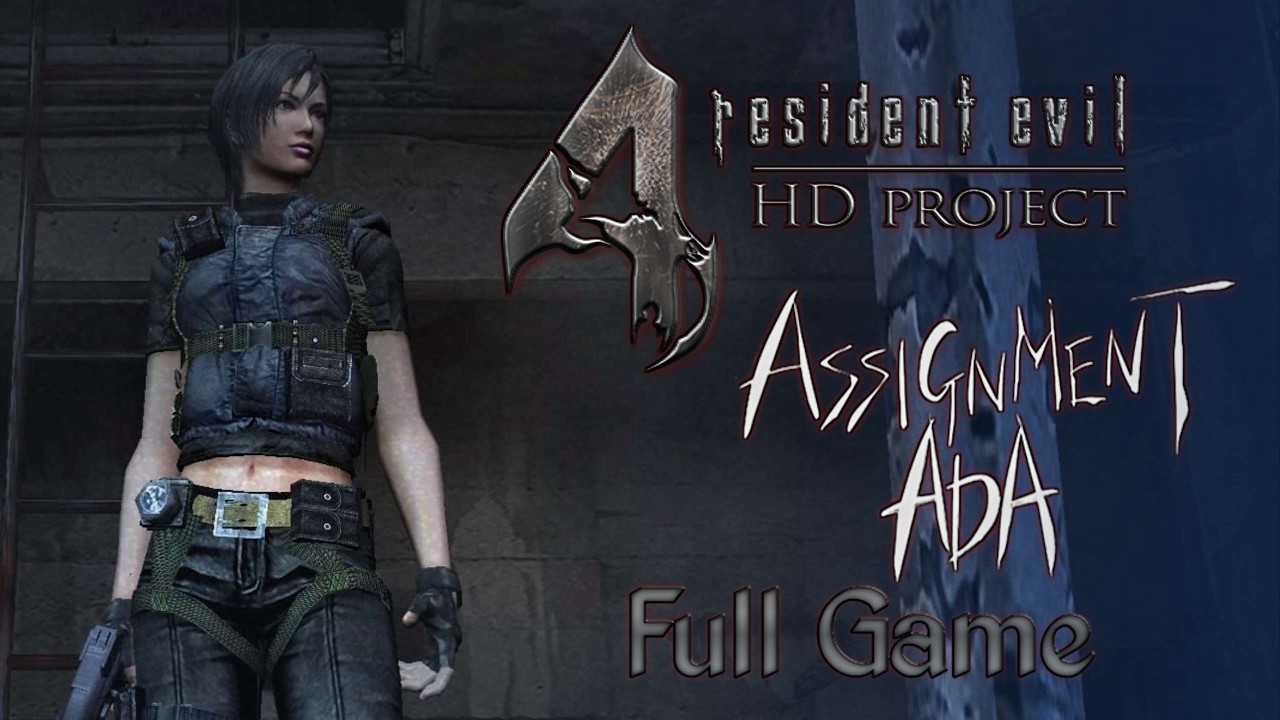 Resident Evil 4 (2005) HD Assignment Ada [Full Game]