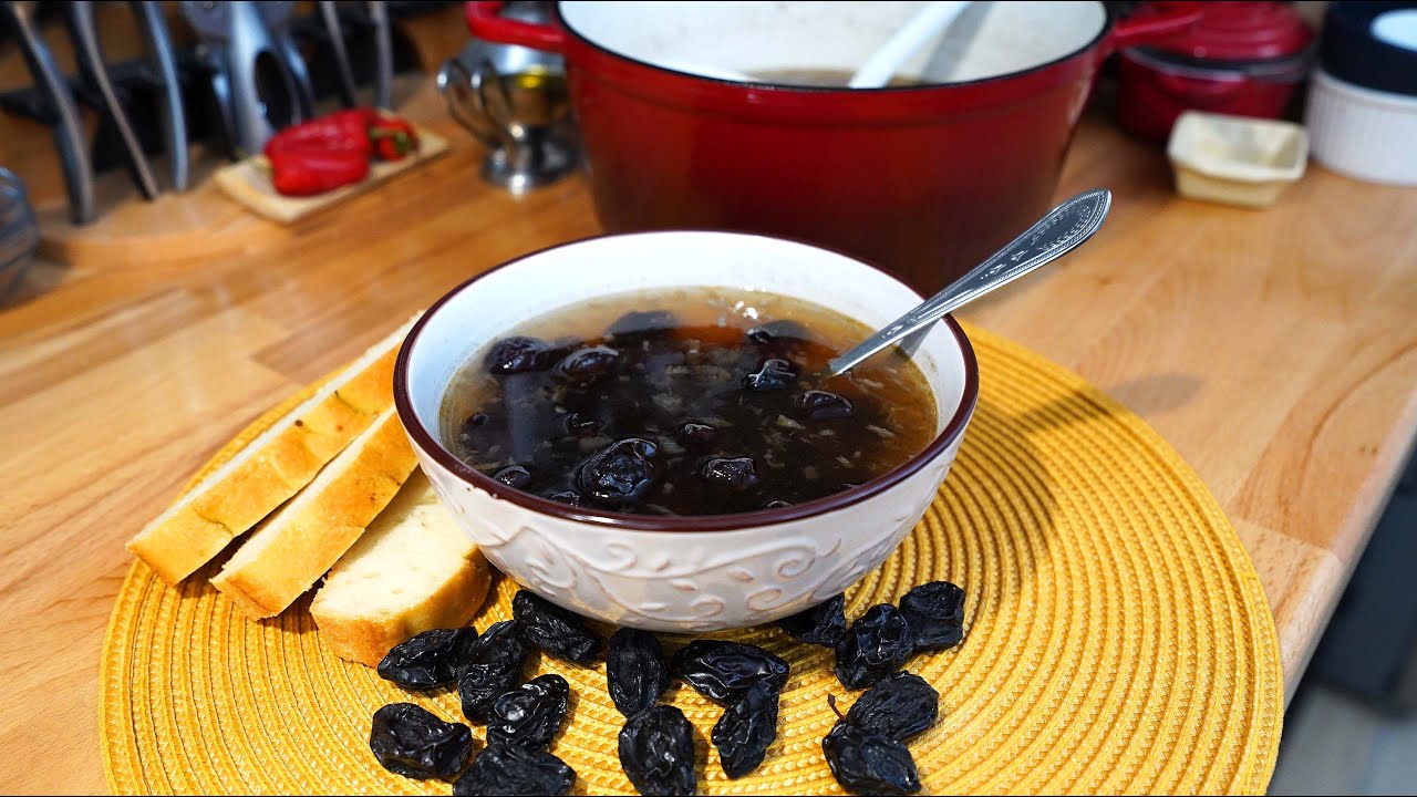 👵🏼 Compot de Perje [PRUNE] uscate la LOZNIȚĂ după rețeta Bunicii - Șef Paul Constantin