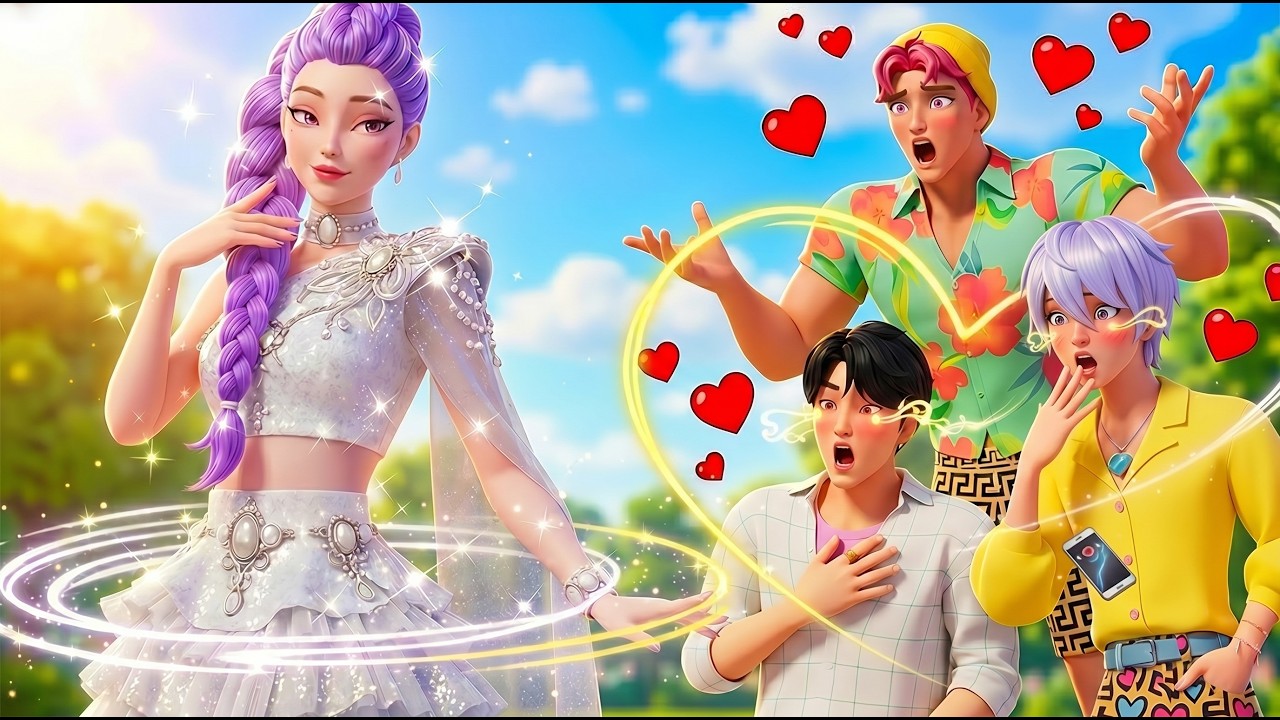 RUMI GOT A GLOW UP! 🎸 From Cheap Girl to Cool Superstar | KPop Demon Hunters