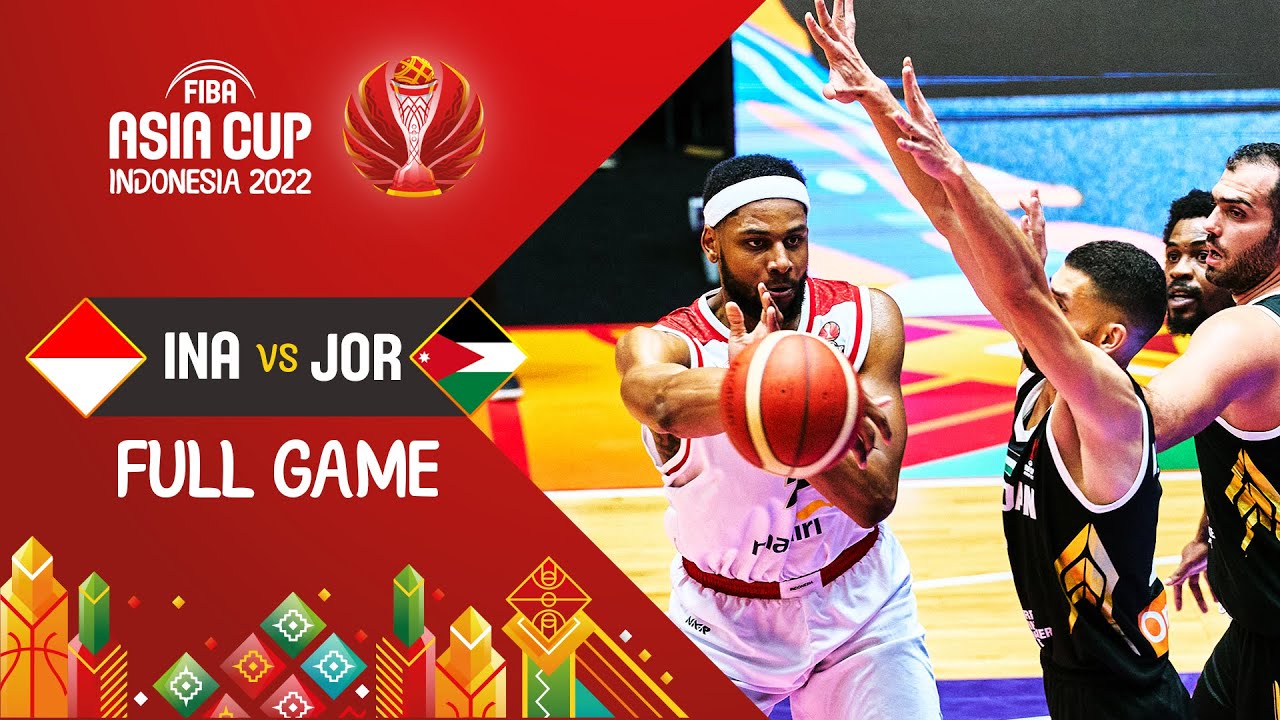 Indonesia 🇮🇩 - Jordan 🇯🇴 | Basketball Full Game - #FIBAASIACUP 2022
