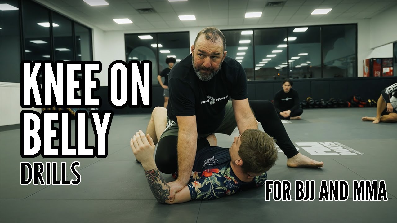 Level Up Your BJJ with these Knee on Belly Drills from No Gi Class at Spartan Fitness MMA #bjj #nogi