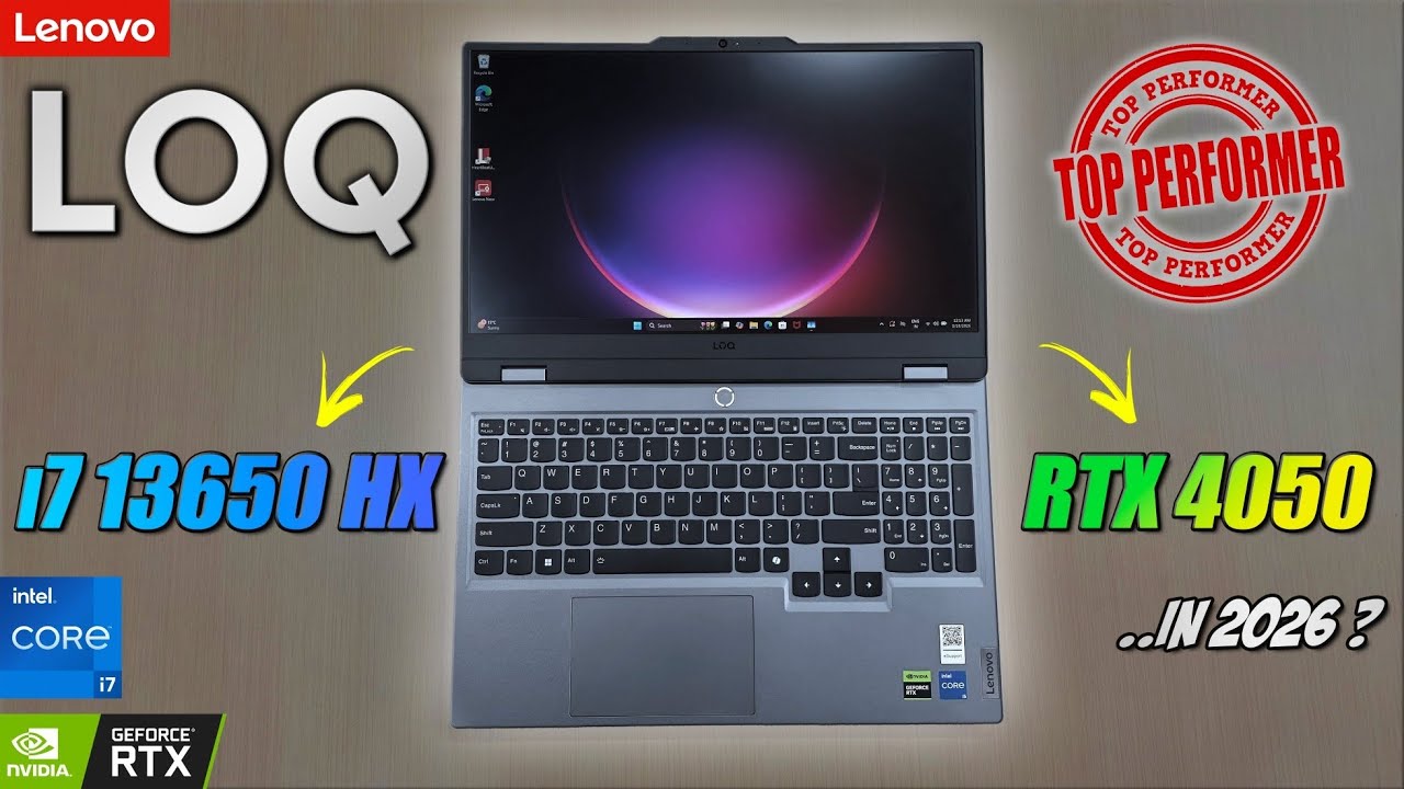 Обзор Lenovo LOQ &brvbar; I7 13650HX и RTX 4050 &brvbar; Высокопроизводительный зверь!