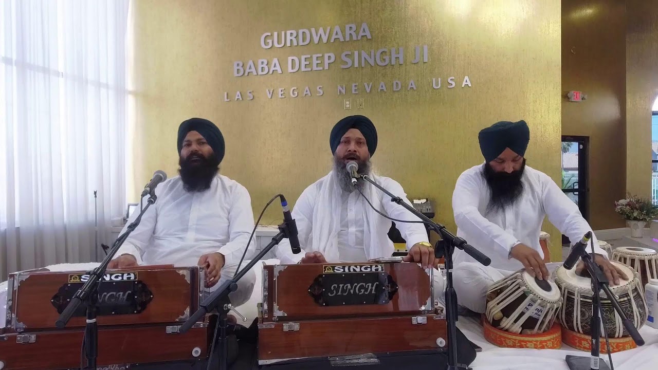 Live kirtan from Gurdwara Baba Deep Singh  ji, Las Vegas, USA