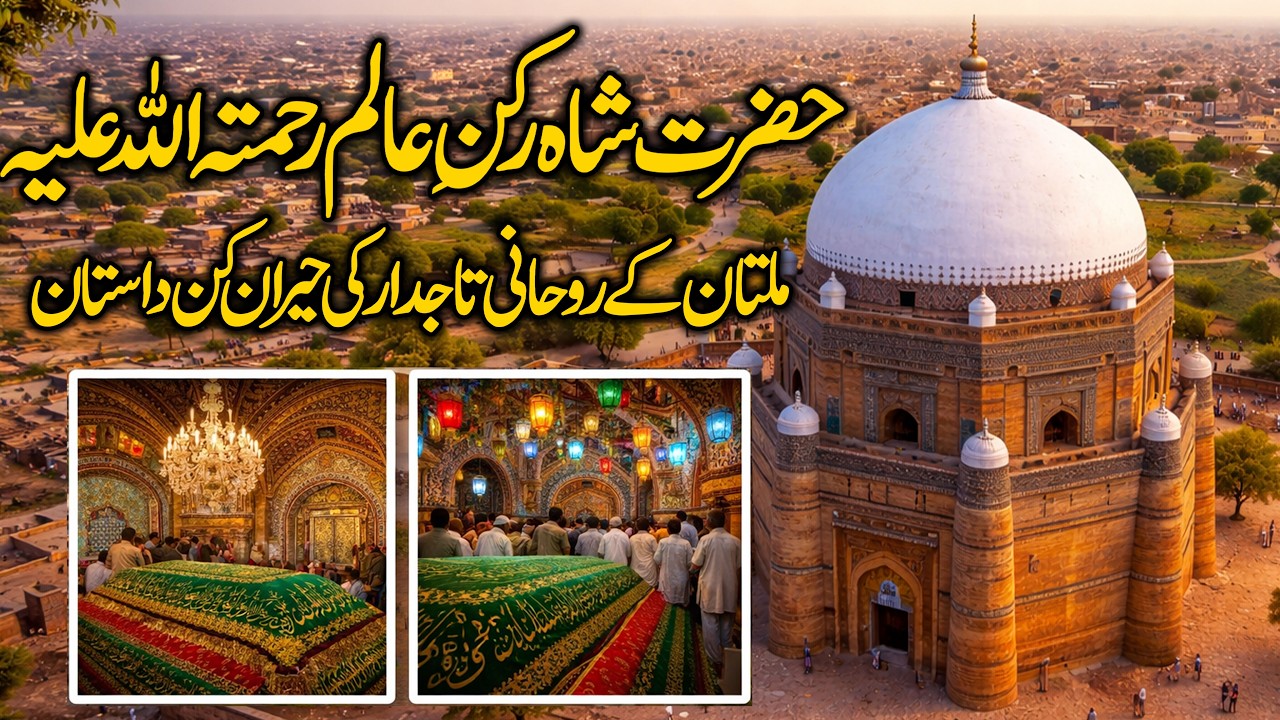 Hazrat Shah Rukn e Alam Biography | City Of Saints Multan | Shah Rukne Alam Darbar
