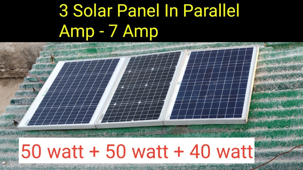 3 Solar in Parallel | Loom solar | Zunsolar | Goldi green | Mohit Sagar | Hindi Audio |