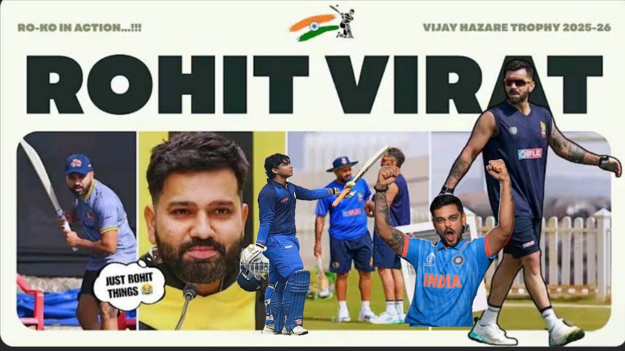 Vijay Hazare Trophy में RoKo & Bihari का जलवा 🔥 | Kishan–Vaibhav धमाका | Cricket Fans Shocked 😱 