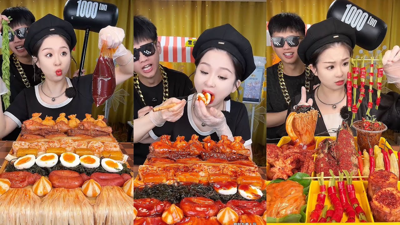 Thử Thách Ăn Hết Các Loại Đồ Ăn Của 2 Anh Em (Phần 321) [Tổng Hợp] - ASMR