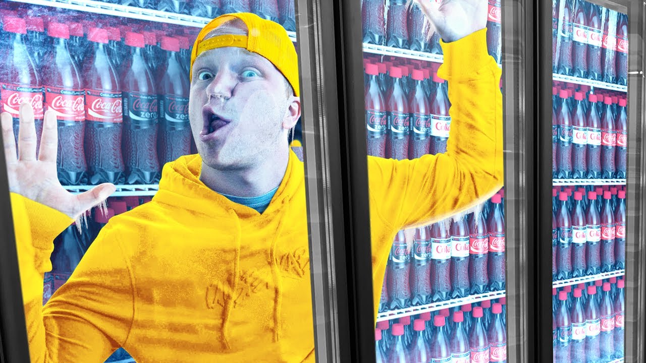 My Friends Trapped Me In A Fridge..
