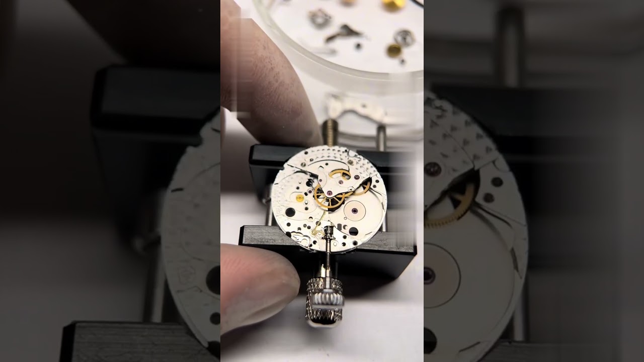 Immersive Tudor Watch Service | Satisfying Watch Repair ASMR #professionaltools #watchrepair