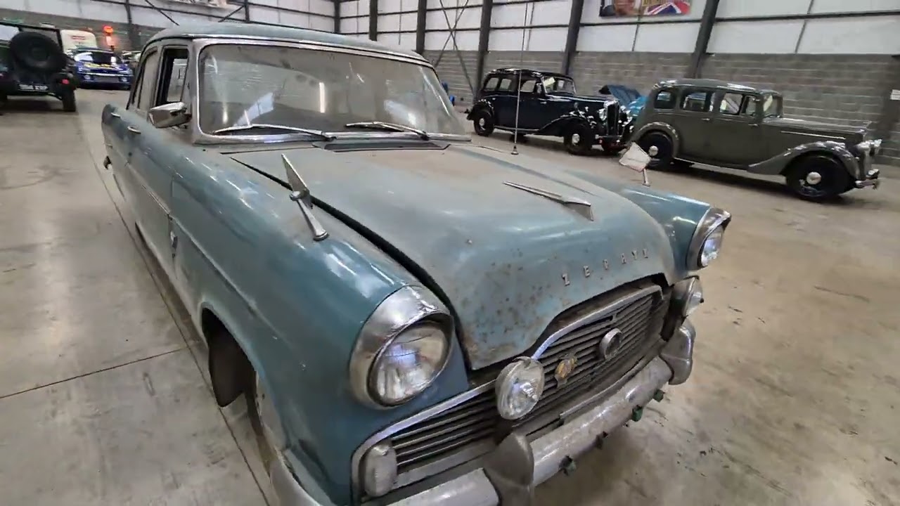1960 FORD ZEPHYR MK2 | MATHEWSONS CLASSIC CARS | AUCTION: 16, 17 & 18 OCTOBER 2024