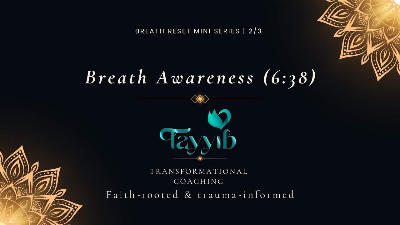 Breath Awareness (6:38) | Breath Reset 2/3