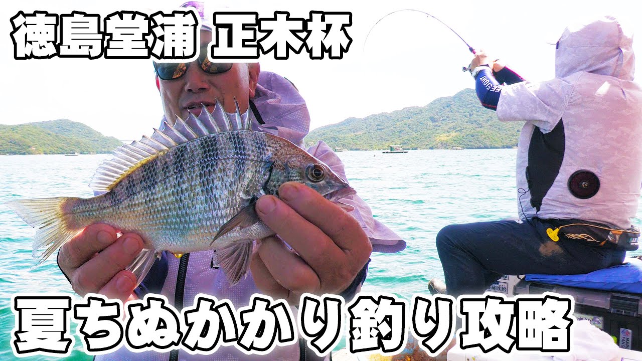 第20回徳島堂の浦正木杯2位  富田正喜さんのチヌかかり釣りに密着！