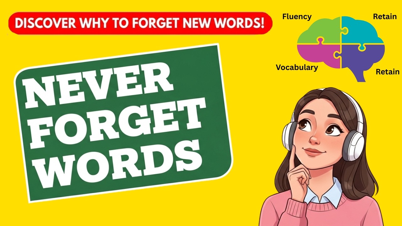 Why You Forget New Words (And How to Stop) | Master Your Vocabulary Today!