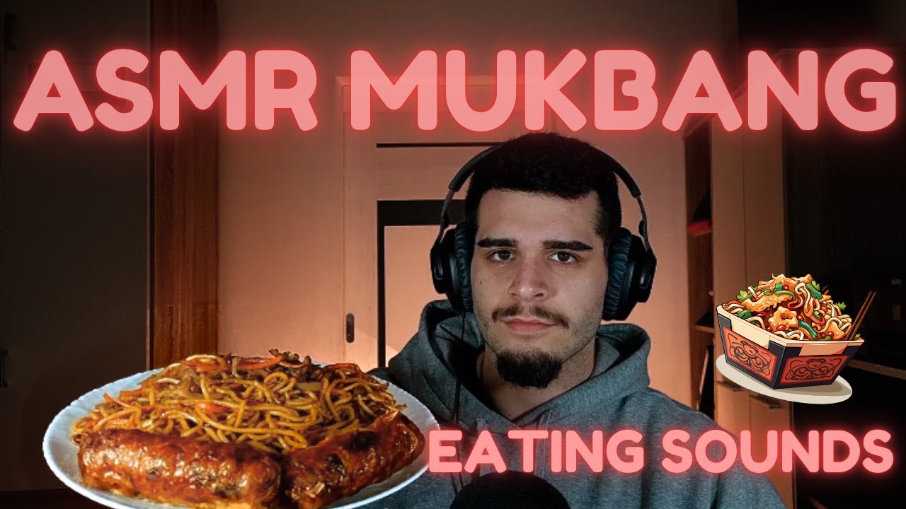 FIRST ASMR MUKBANG Intense Eating Sounds