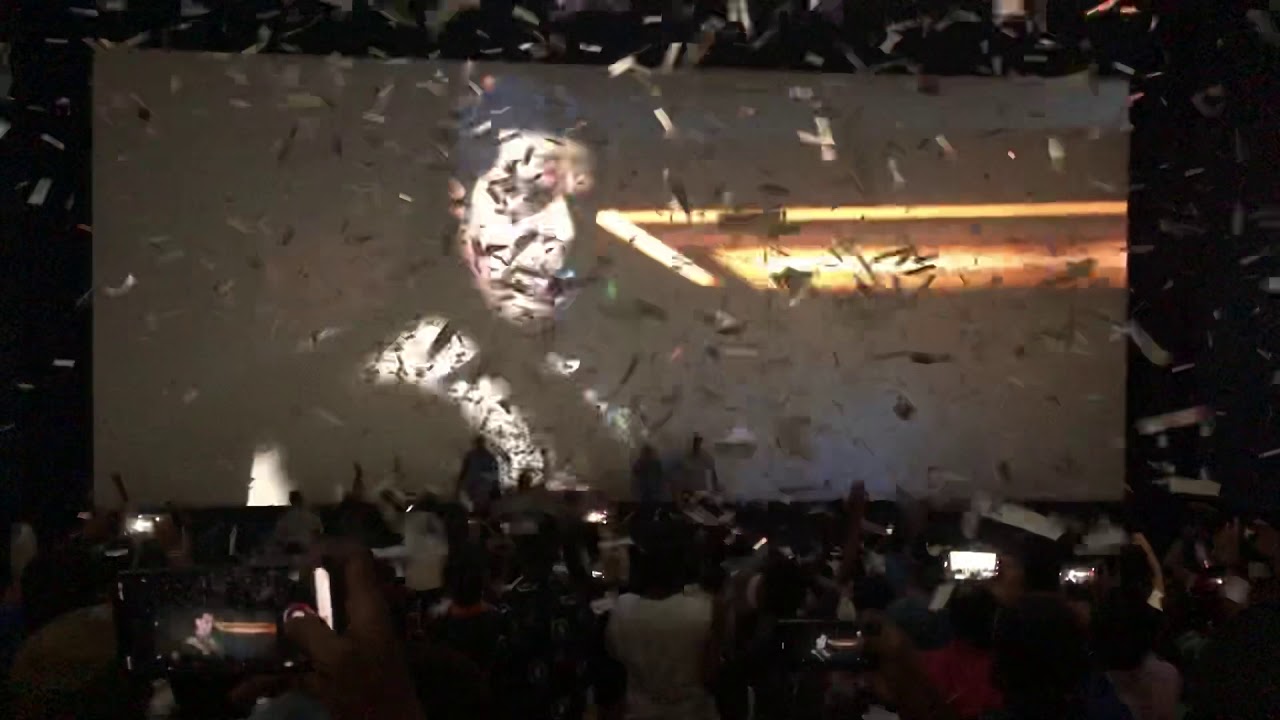 Saaho Trailer at Sudarshan Theatre #Saaho #Prabhas