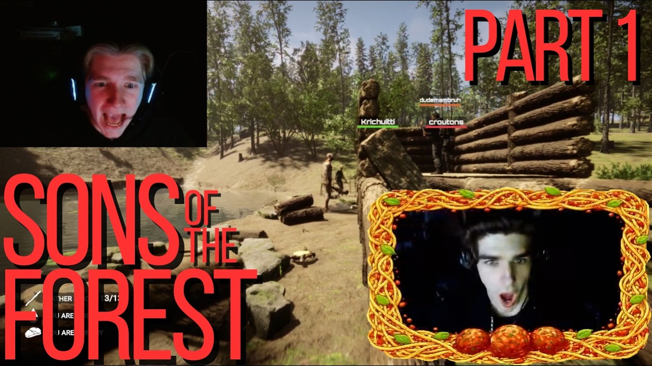 Sons of The Forest W/The boyzz - Part 1