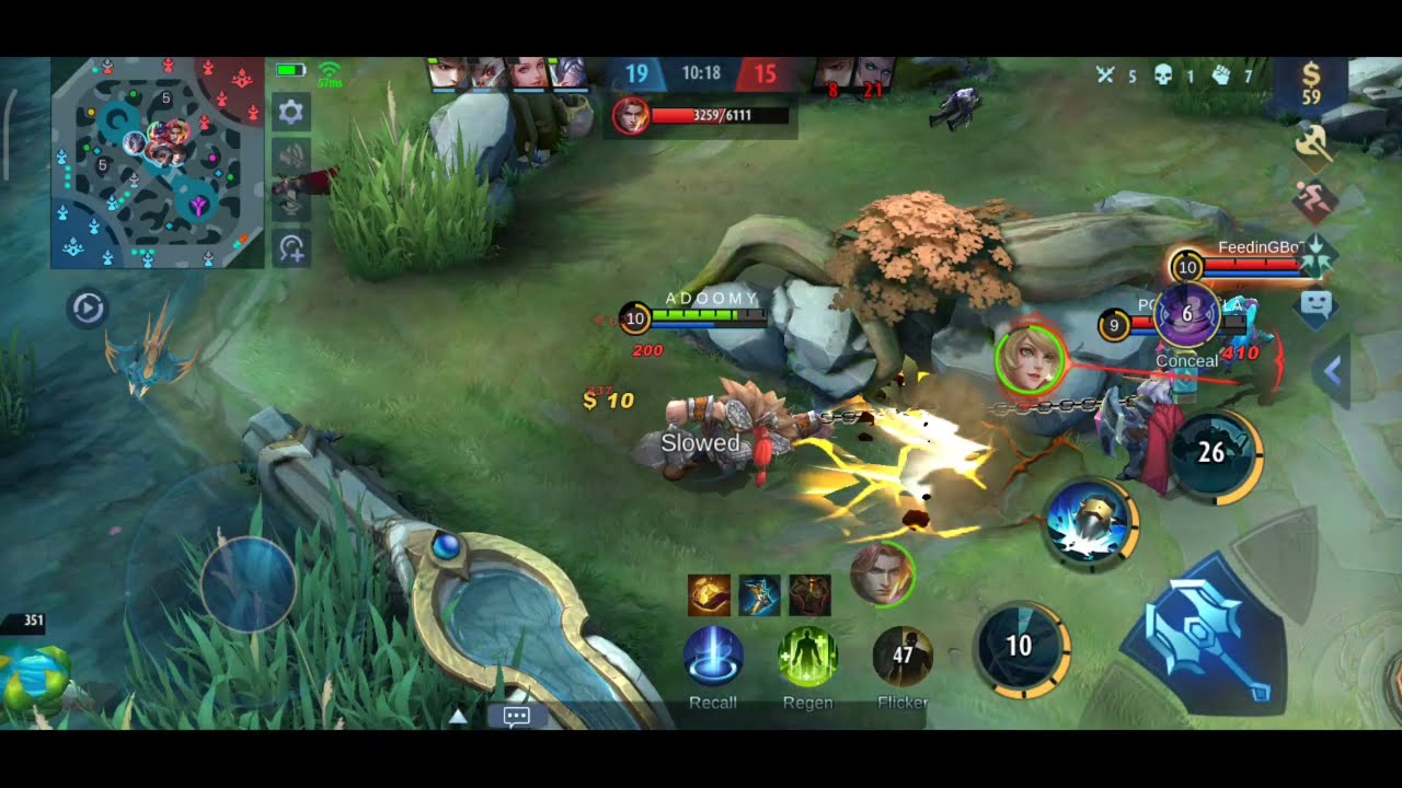 Franco glitch and hooks .Adoomy gaming #mlbb