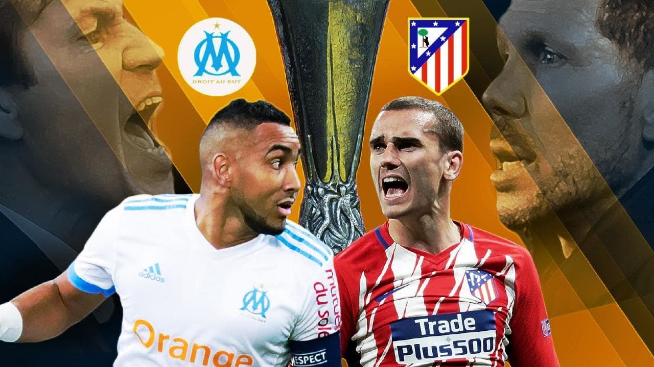 Atletico Madrid - Marseilles 2018. Final. UEFA Europa League.