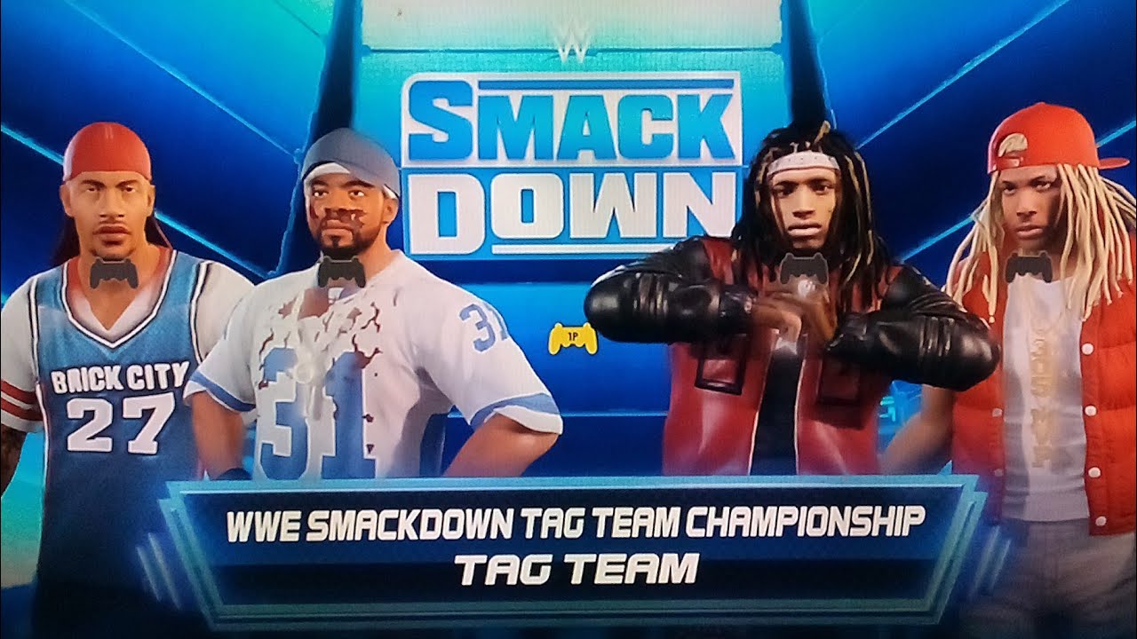 WWE 2K22 - Lil Durk & King Von Vs. Method Man & Redman | Tag Team Championship Match |