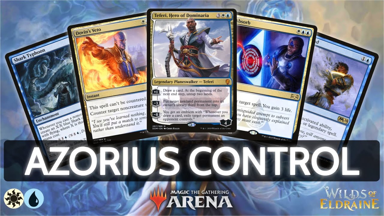 ⚪🔵 Azorius Control, 60% Win Rate | MTG Arena | Explorer | BO3 | Wilds of Eldraine