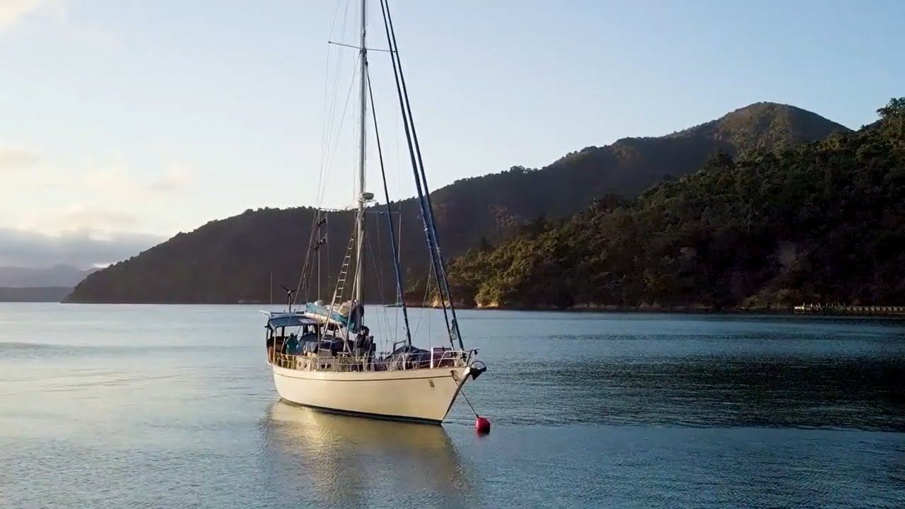 Sailing New Zealand's South Island aboard Chimere, Picton to Akaroa, 2020