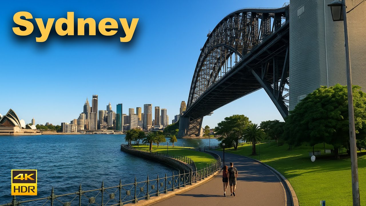 A Leisurely Stroll Through North Sydney - Sydney Australia Walking Tour | 4K HDR